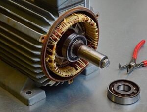Refurbishment and Rewinding of Electric Motors: Grid Energy Company's Expertise in Safi